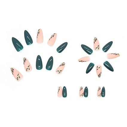 Fall Nails With Designs Stick on Nails for Women - Buy Now